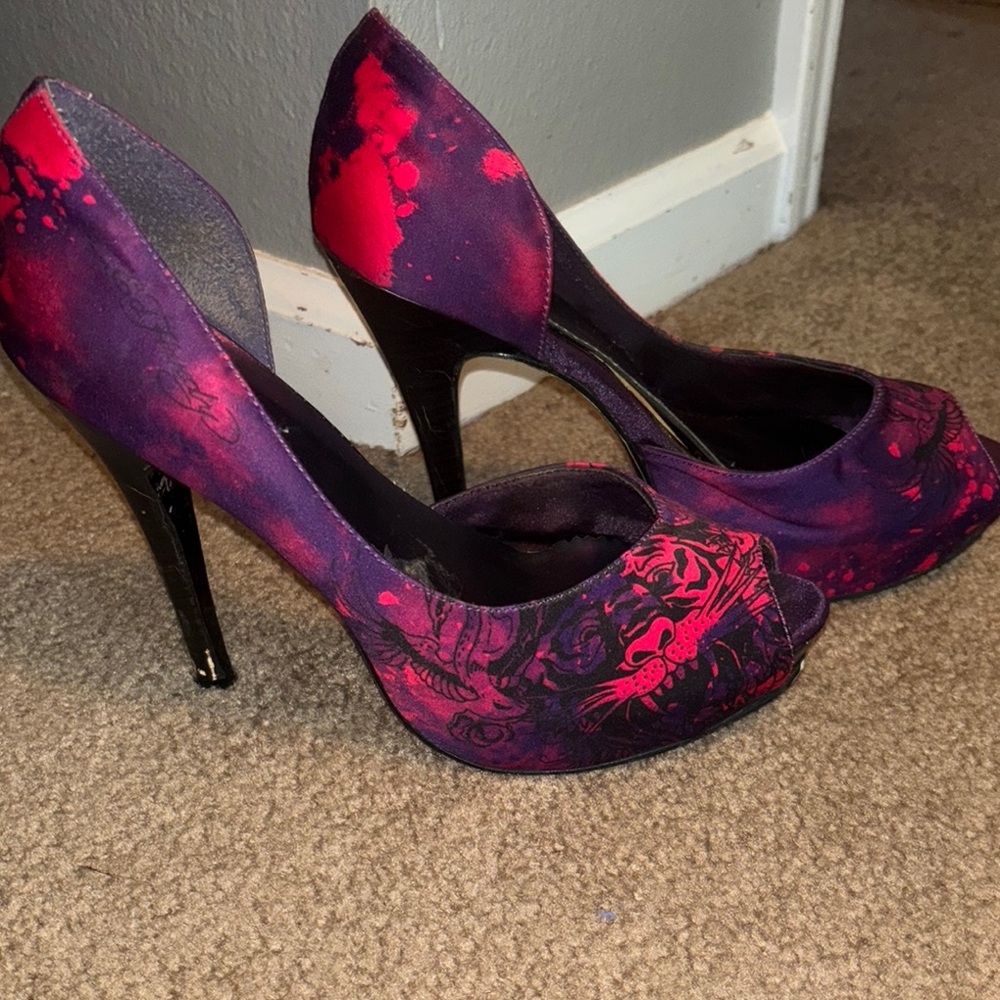 Ed hardy heels